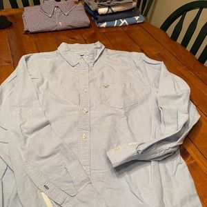 American Eagle Men’s Shirt XL Baby Blue Pre Owned